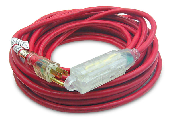 NOMA Outdoor Extension Cord with 3-Grounded Outlets L0