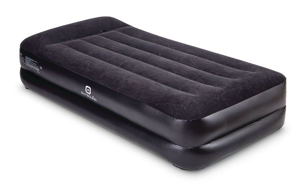 Outbound Twin Double-High Inflatable Air Mattress with Built-In Pump & Pillow H6