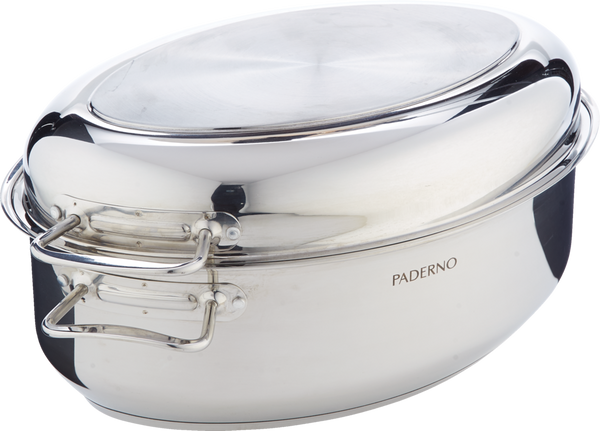 PADERNO 18/10 Stainless Steel Multi-Roaster with Removable Rack, 50.3 x 18cm Z3
