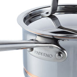 PADERNO 5-Ply Copper Core Stainless Steel Cookware Set, Oven Safe, 12-pc