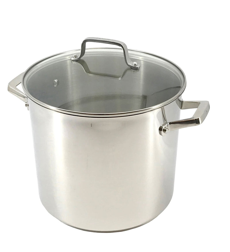 Paderno Signature 15qt Stainless Steel Stock Pot W0