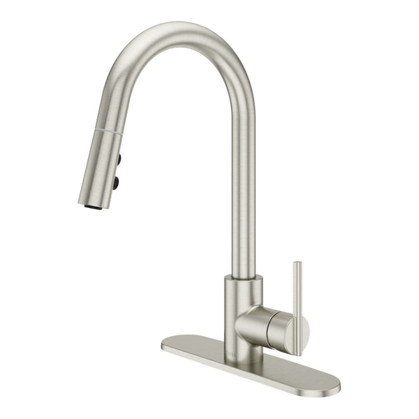Pfister Modern Pull-Down Kitchen Faucet, Stainless Steel R7