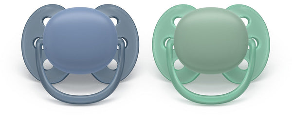 Philips Avent Ultra Soft Blue Pacifier for 6-18M, 2-pk M5