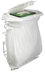 Rack Sack Expandable Kitchen Garbage Bag Holder, Fits 15-L or 21-L bags, Includes 5 bags