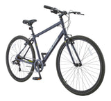 Raleigh Entourage Adult City Bike with V-brakes, 700C, Black