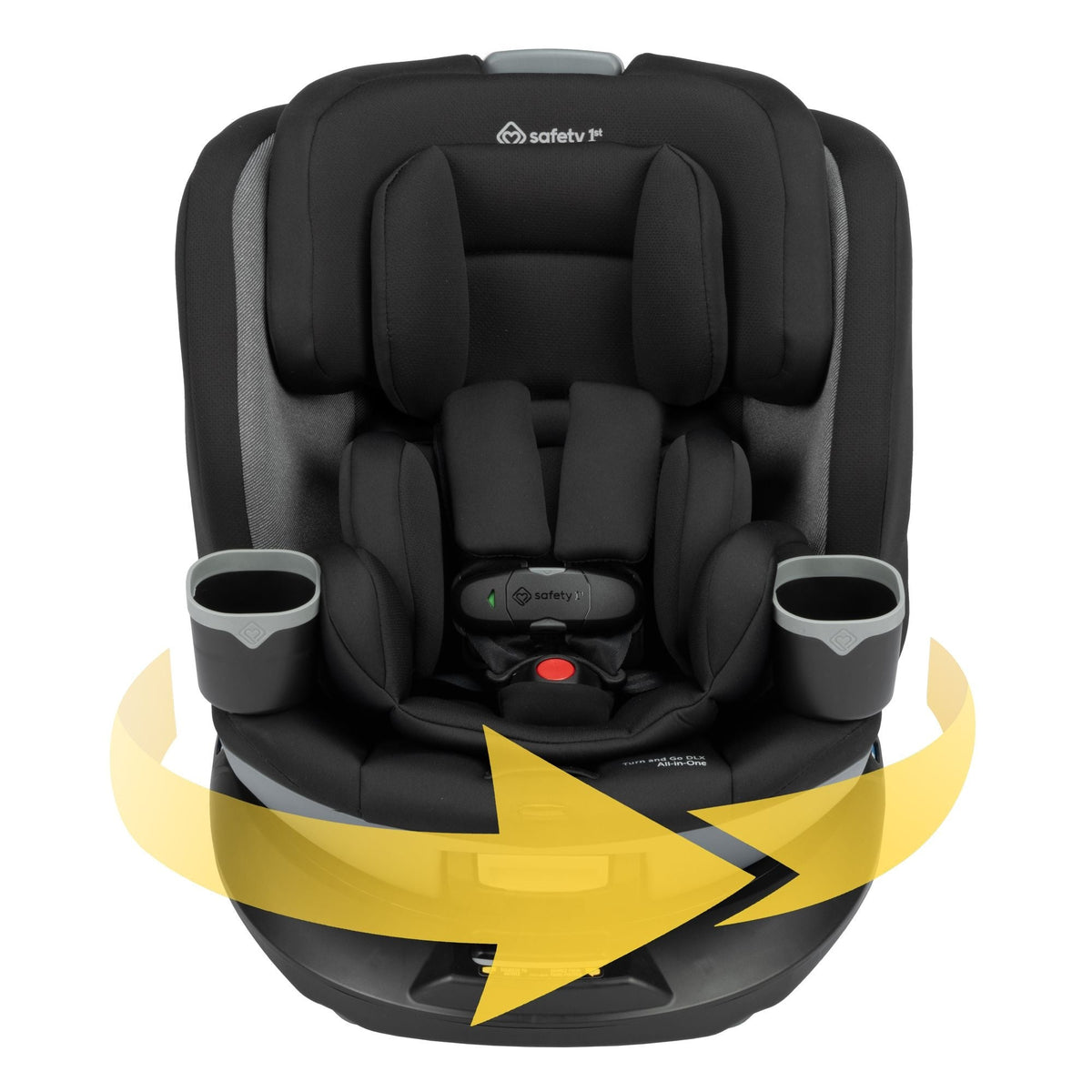 Safety 1st Turn and Go All-in-One Convertible Car Seat with SafetySwivel 360 Rotational Technology, Dots