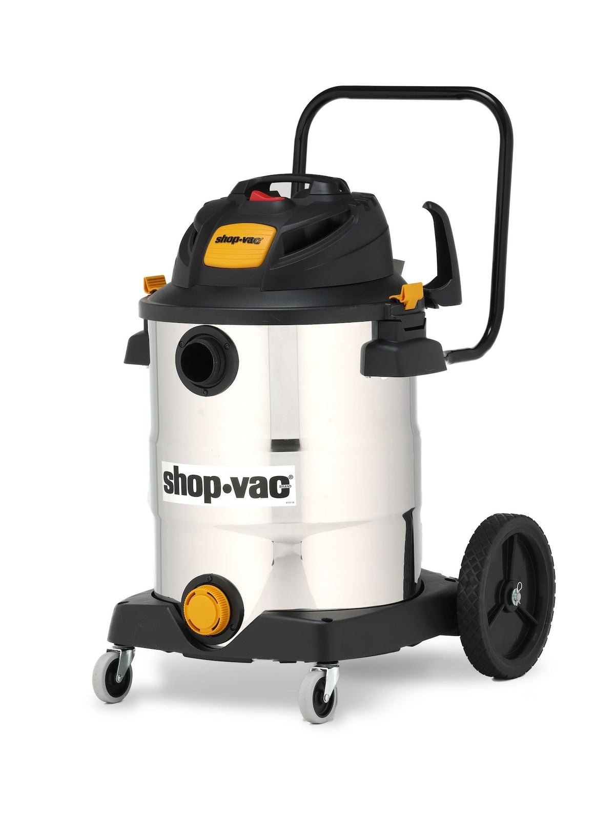 Shop-Vac 6.5 SVX2 Peak HP Stainless Steel Wet/Dry Shop Vacuum with Hose & Accessories, 60.5-L