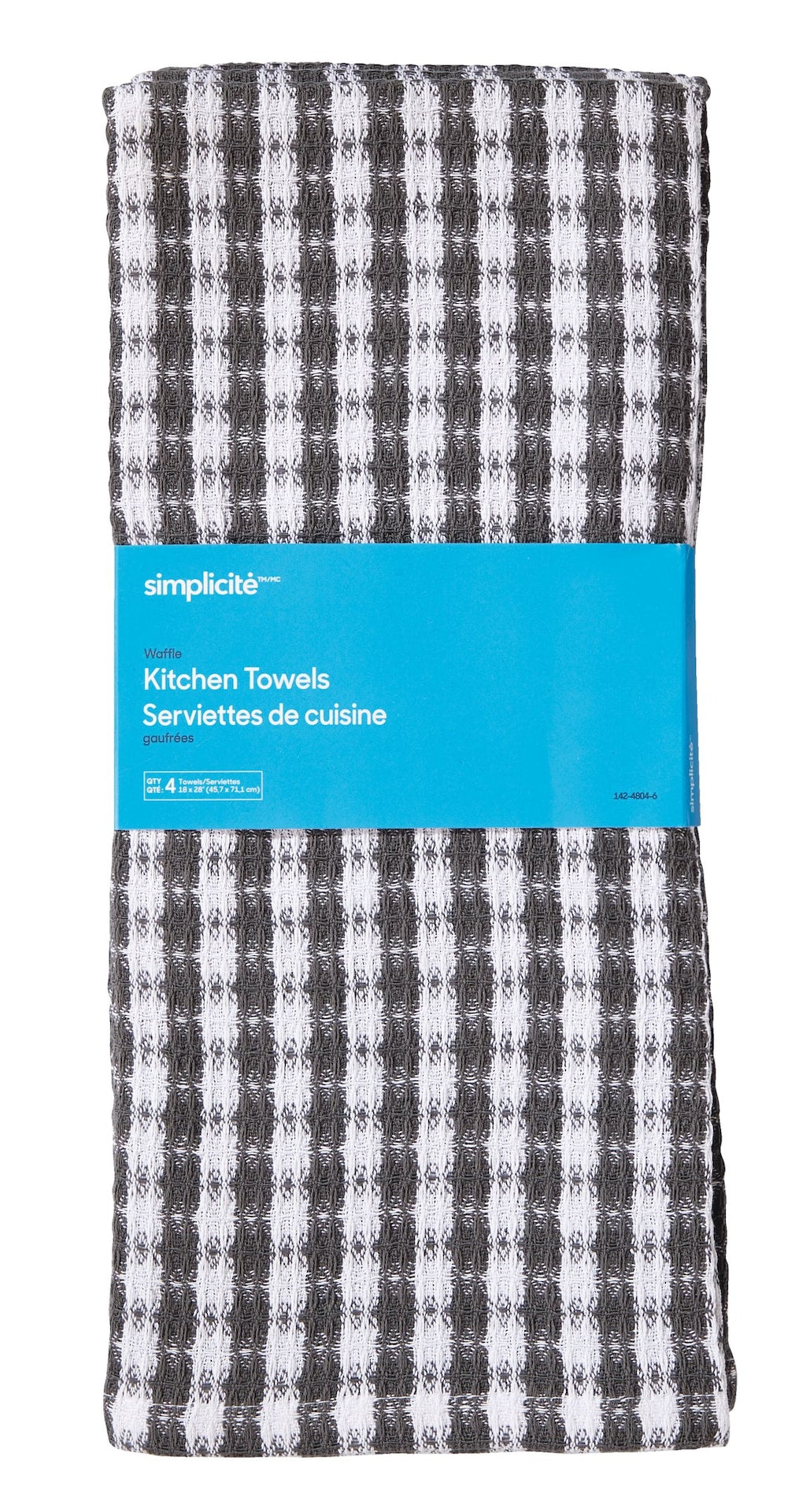 Simplicite Waffle Dishcloths, 4-pk