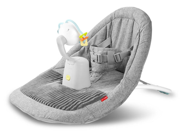 Skip Hop Silver Lining Cloud Upright Floor Seat with Multisensory Toy Attachment O4