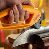 Smiths Axe and Machete Hand Sharpener with Soft-Grip Handle