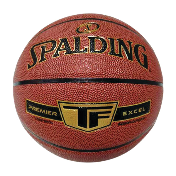 Spalding Premier Excel Indoor/Outdoor Composite Basketball, Official Size 7, 29.5-in I7