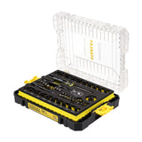 Stanley 52 Piece Black Chrome Nano Socket Set