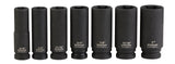 Stanley Pro 1/2-in Impact Socket Set, SAE, 7-pc