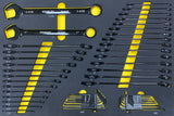Stanley Professional Grade Black Chrome Socket Set, SAE/Metric, 427-pc