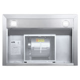Turin Dakota Pro Wall-Mounted Range Hood, Stainless Steel, 30-in
