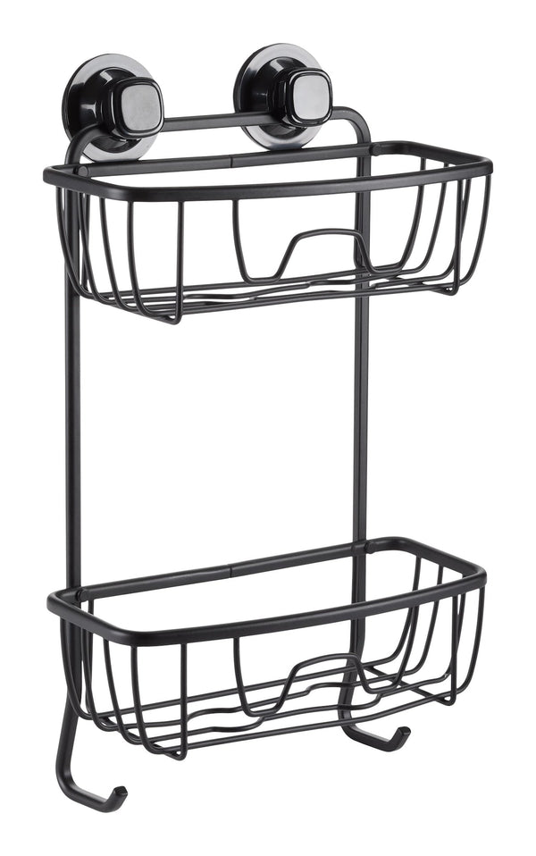 Type A 2-Tier Rustproof Aluminum Suction Basket, Assorted Mounting S3