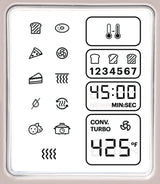 Vida by PADERNO Digital Multi-Functional Air Fryer Toaster Oven with 11 Pre-Set Functions, Shortbread, 6-Slices