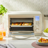 Vida by PADERNO Digital Multi-Functional Air Fryer Toaster Oven with 11 Pre-Set Functions, Shortbread, 6-Slices