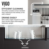 VIGO Oxford 1-Bowl Stainless Steel Apron Front Farmhouse Kitchen Sink with Accessories, 30-in