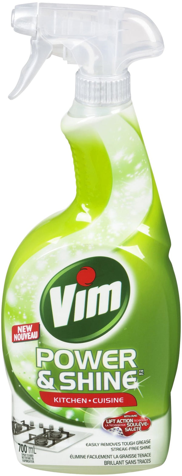 Vim Power & Shine Kitchen Cleaner Spray, 700-mL J1