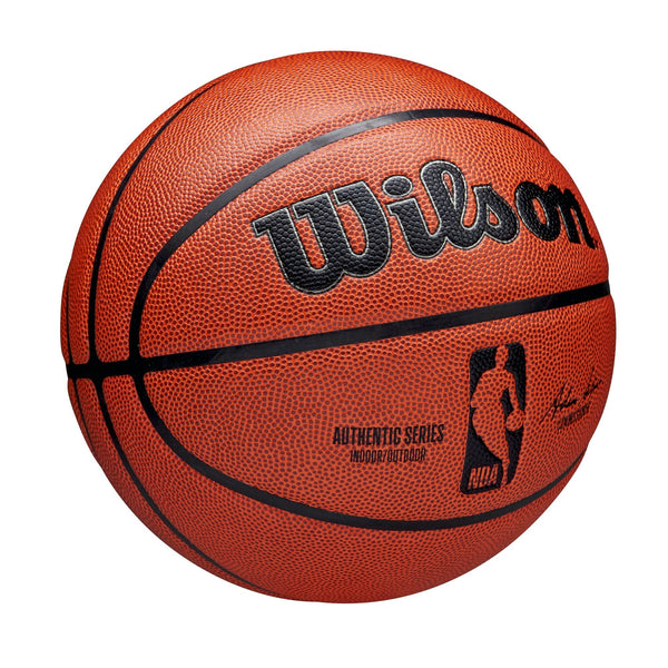 Wilson NBA Authentic Indoor/Outdoor Basketball, Official Size, Brown J6