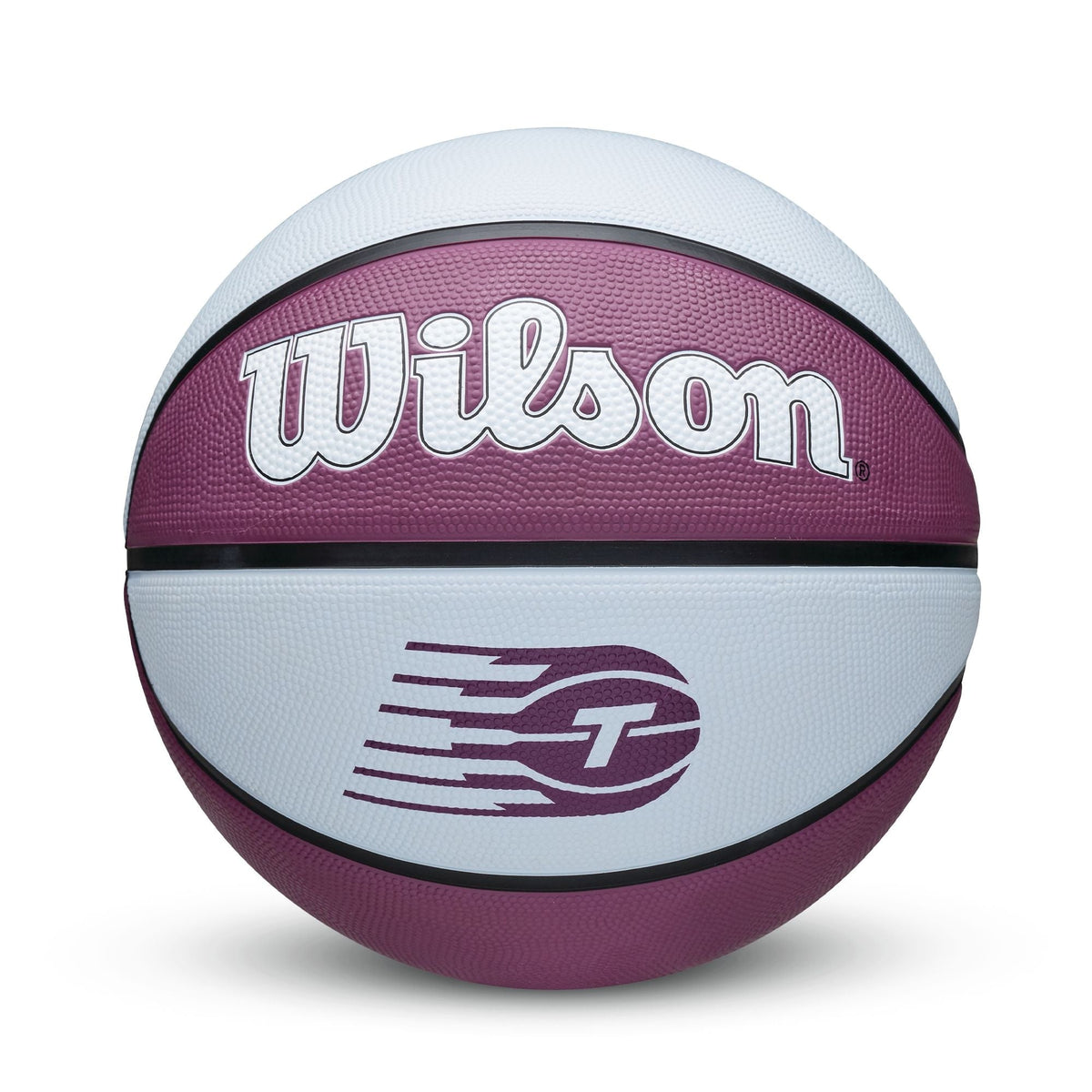 Wilson WNBA Toronto Tempo Team Tribute Basketball, Official Size 6 (28.5-in), Purple