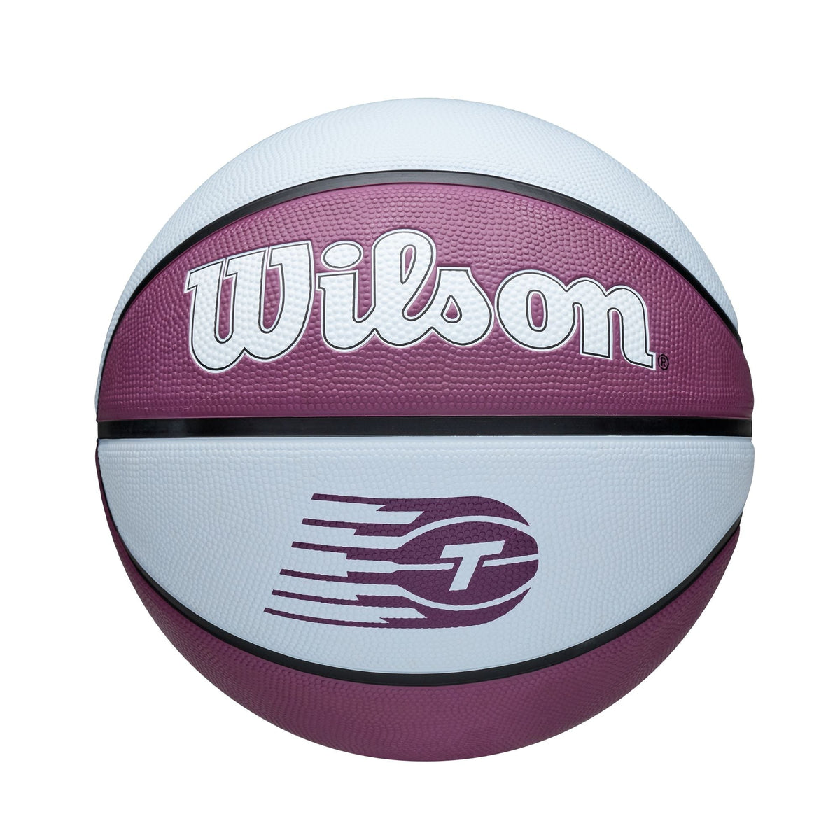 Wilson WNBA Toronto Tempo Team Tribute Basketball, Official Size 6 (28.5-in), Purple