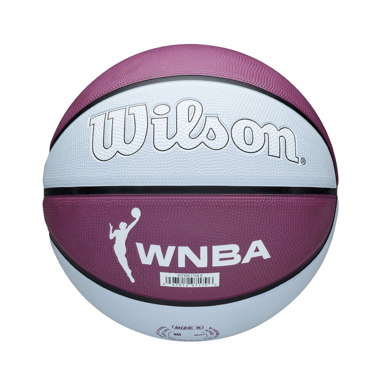 Wilson WNBA Toronto Tempo Team Tribute Basketball, Official Size 6 (28.5-in), Purple